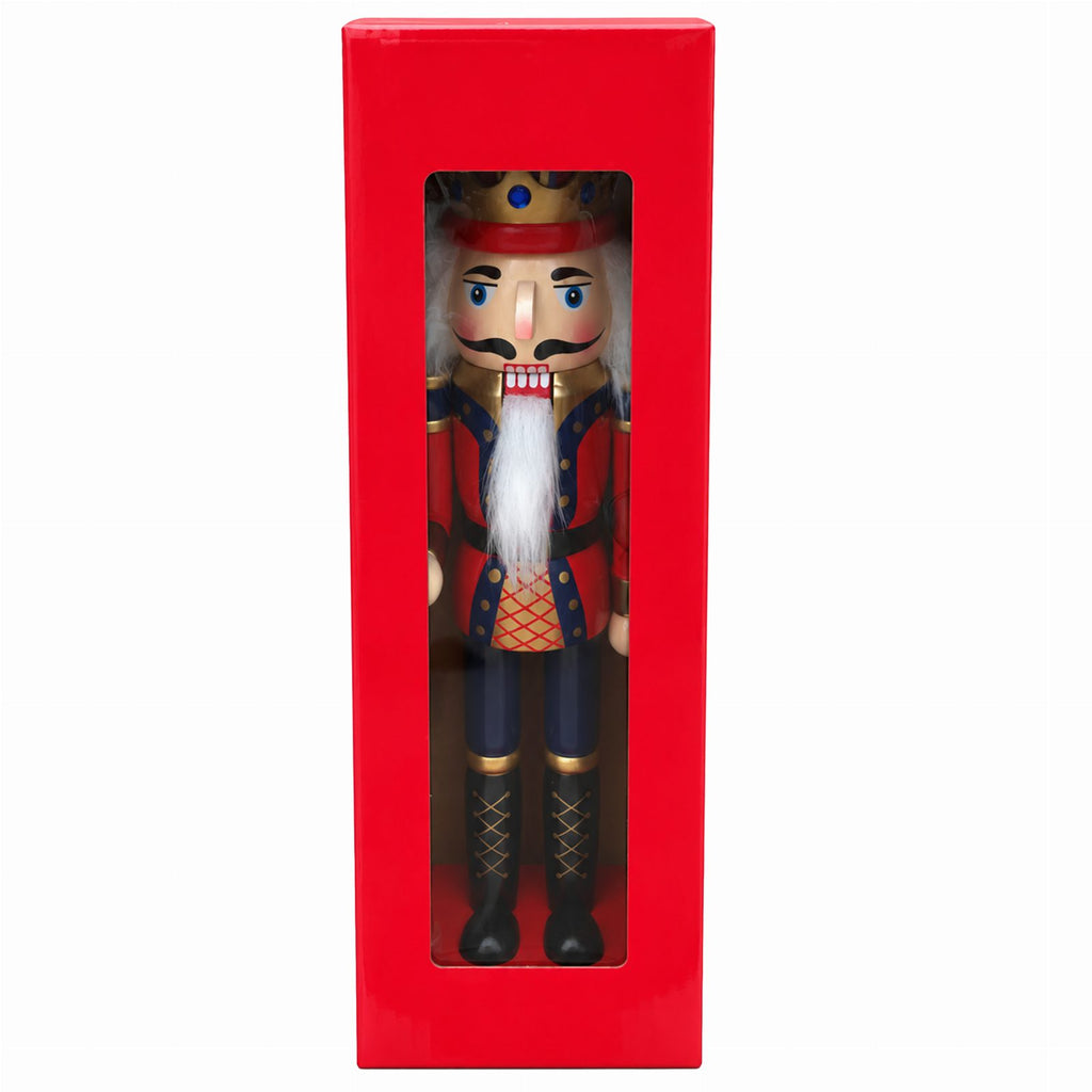 Puidust dekoratiivne pähklipurejafiguur 30 cm Premium RC-K-2714