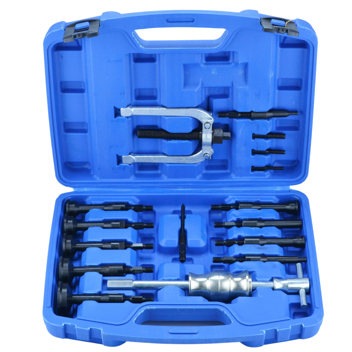 Set of 16 Internal Inertial Hammer Pullers for Bearings 8-56mm
