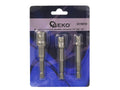 Power Drill Socket Adapter Set, 3 pcs - 1/2" 3/8" 1/4"