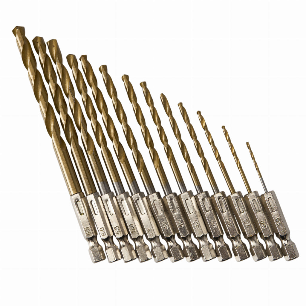 Titaanpuurid kruvikeerajale 13 tk. KD982 (F6)