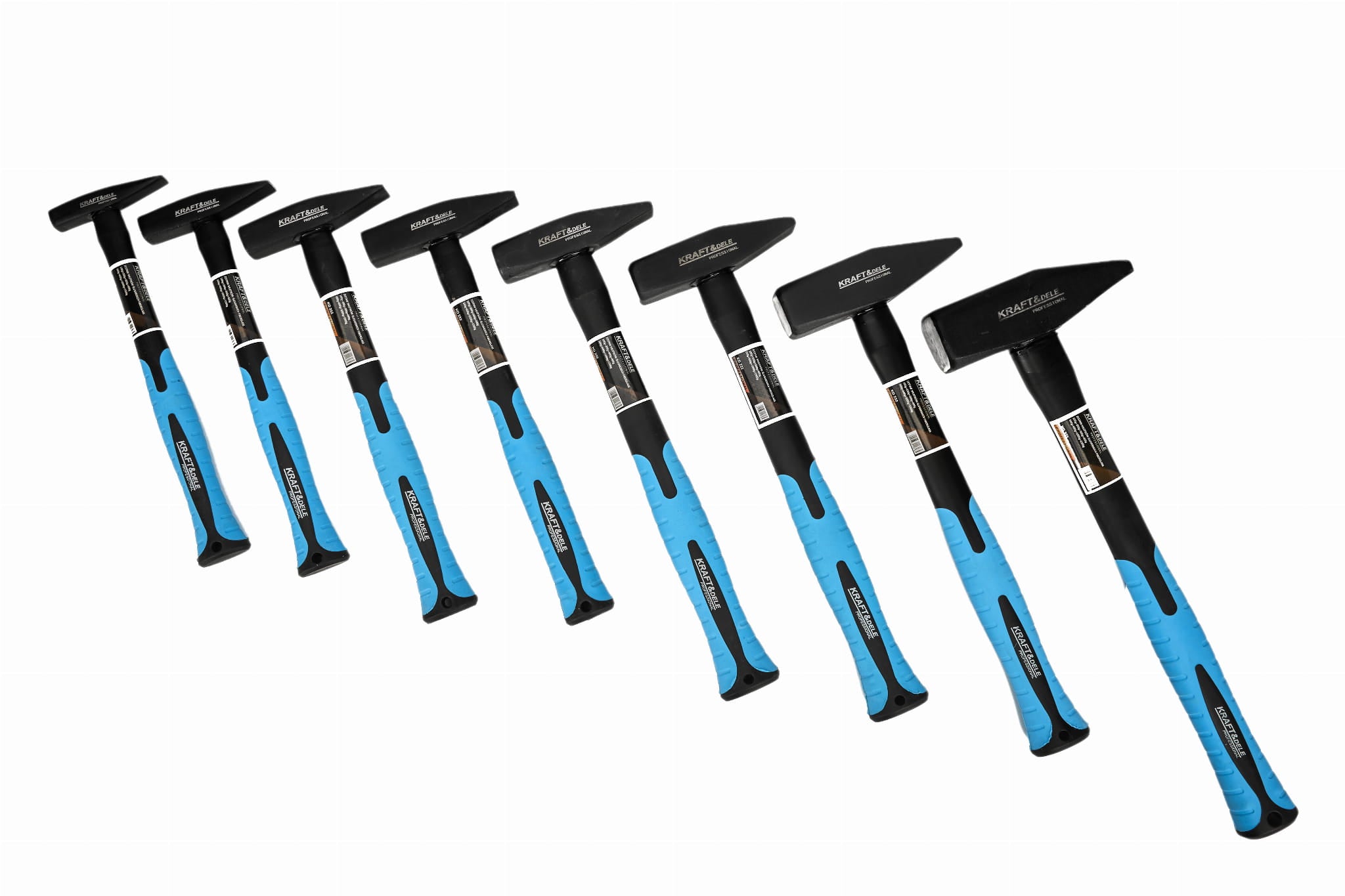 Fiberglass Hammer Set 8pcs KD232
