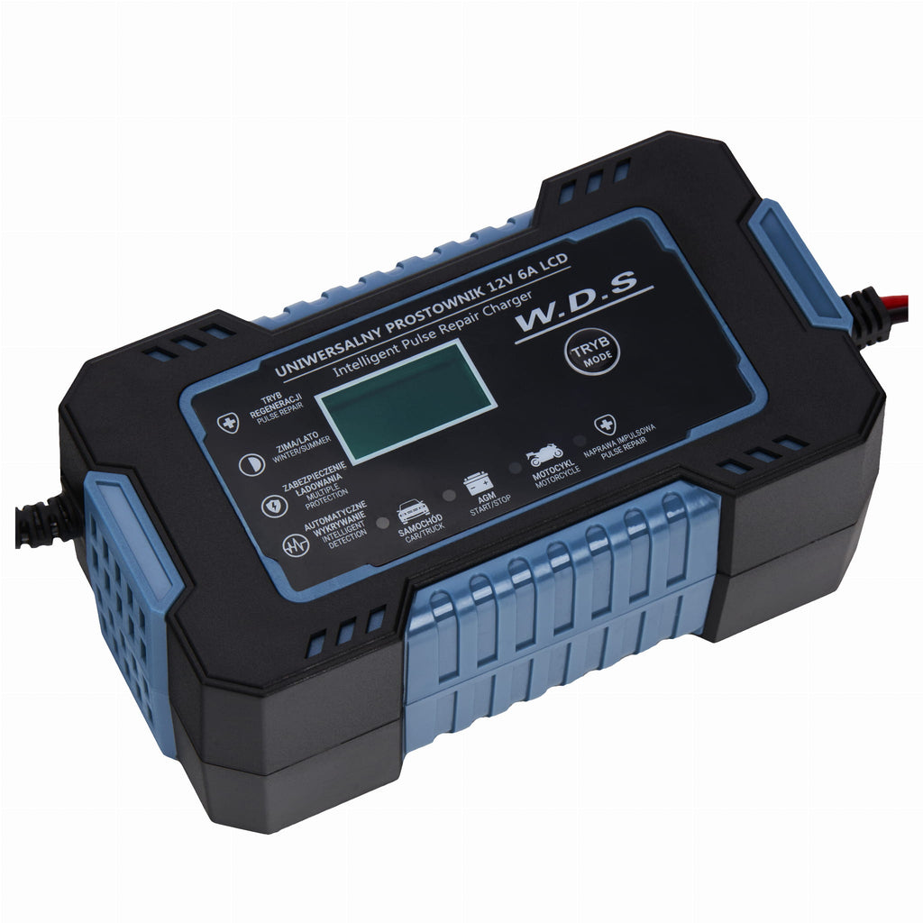 Universaalne automaatne akulaadija 12 V / 6 A WDS2230