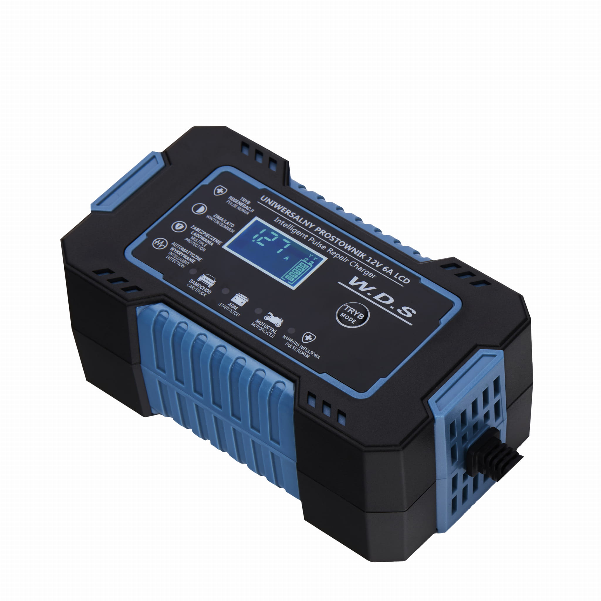 Universaalne automaatne akulaadija 12 V / 6 A WDS2230