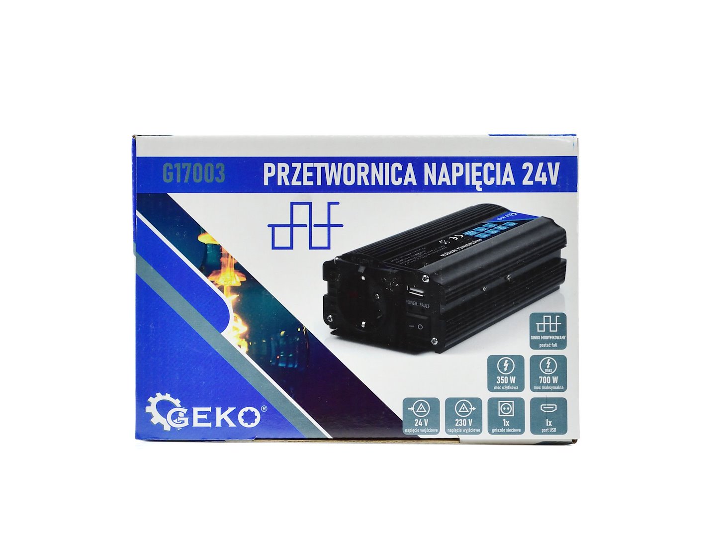 Voltage Converter 24V/230V 350/700W