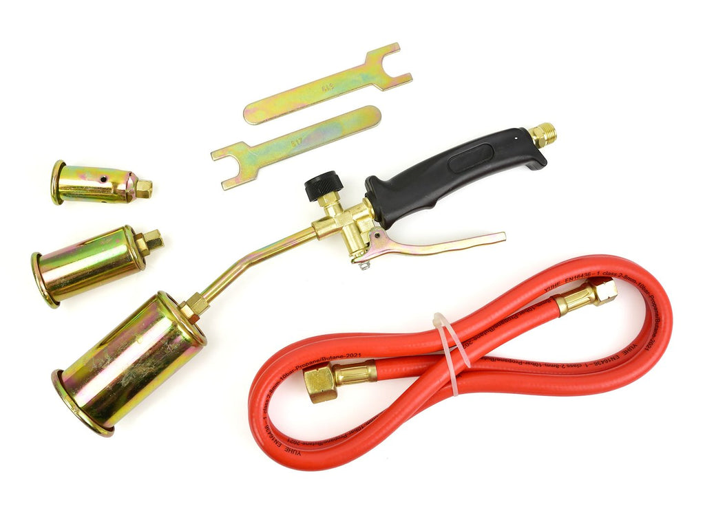 Heating Torch 20 kW, Three-Head, 25-35-50 mm, Rubber Hose 1.5 m
