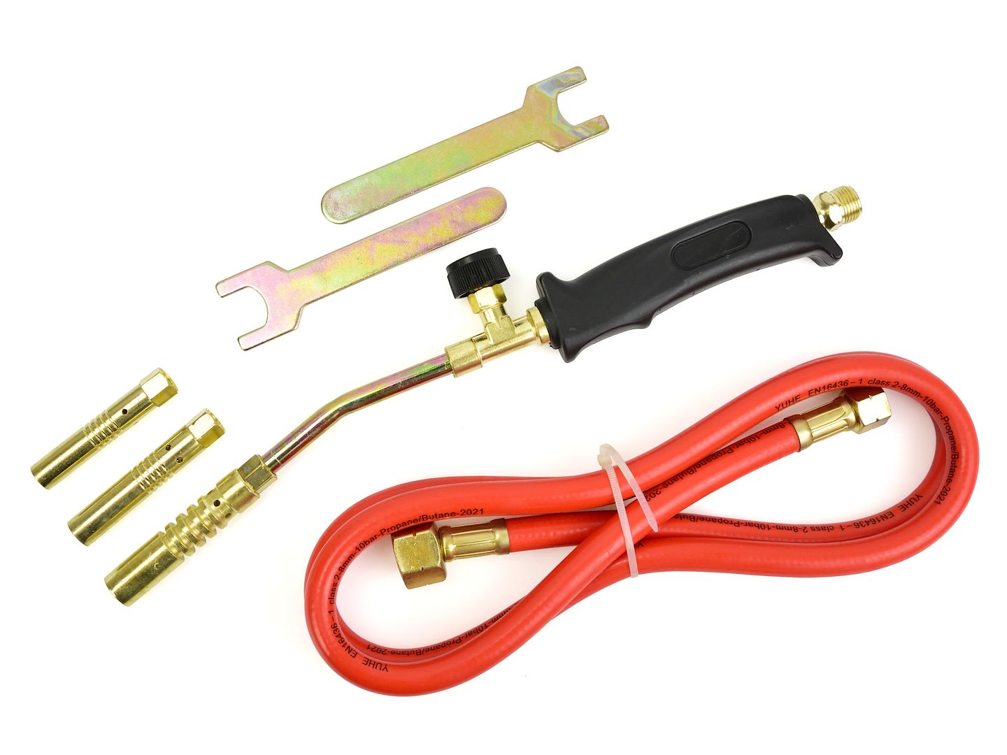 Heating Torch 2 kW Three-Head 13-15-17 mm Rubber Hose 1.5 m