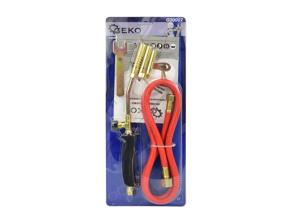 Heating Torch 2 kW Three-Head 13-15-17 mm Rubber Hose 1.5 m