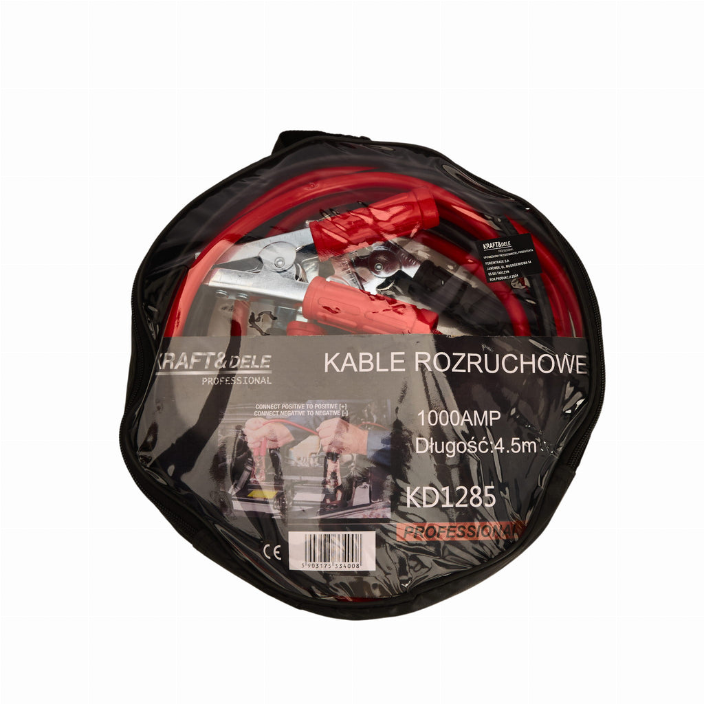 Käivitustrossid 1000A 4.5m KD1285 (D14)