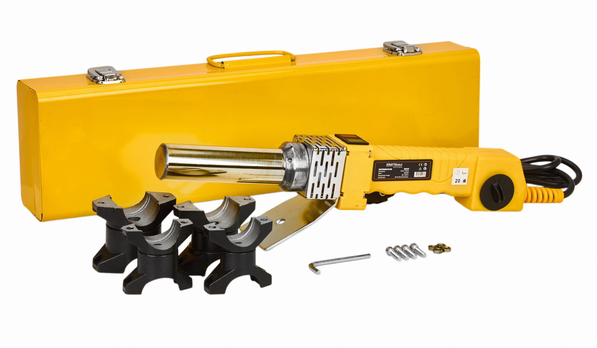 Socket welding machine for pipes 2800W KD3074