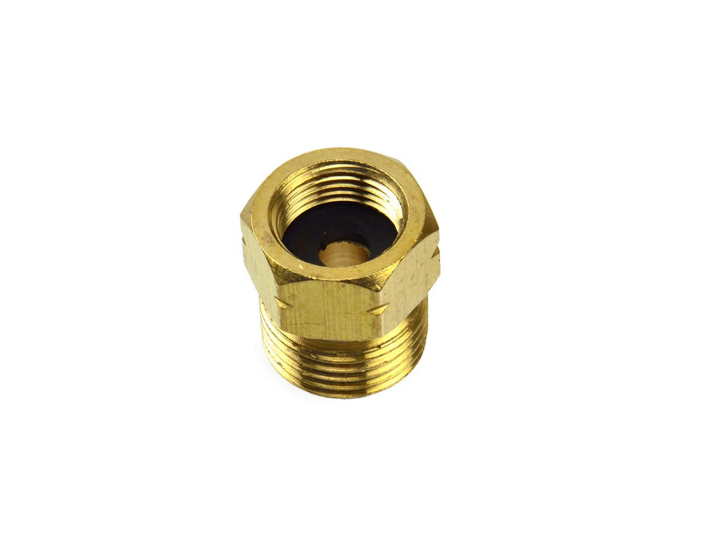 Adapter for gas bottles