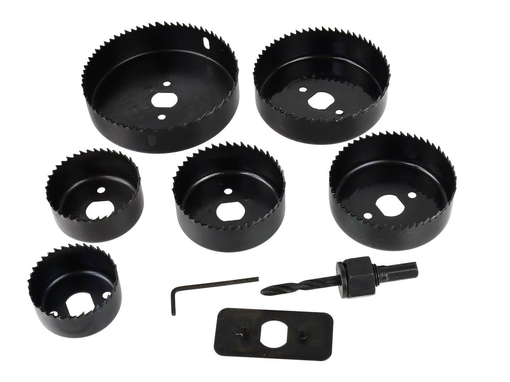 Hole Saw Set 51-102 mm, 8 pcs