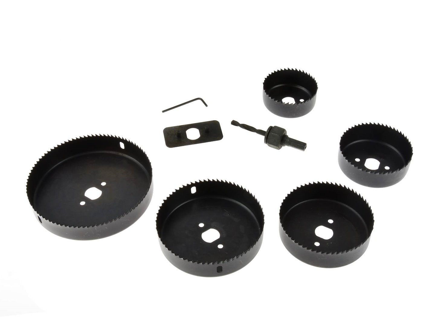 Hole Saw Set 64-127 mm, 8 pcs