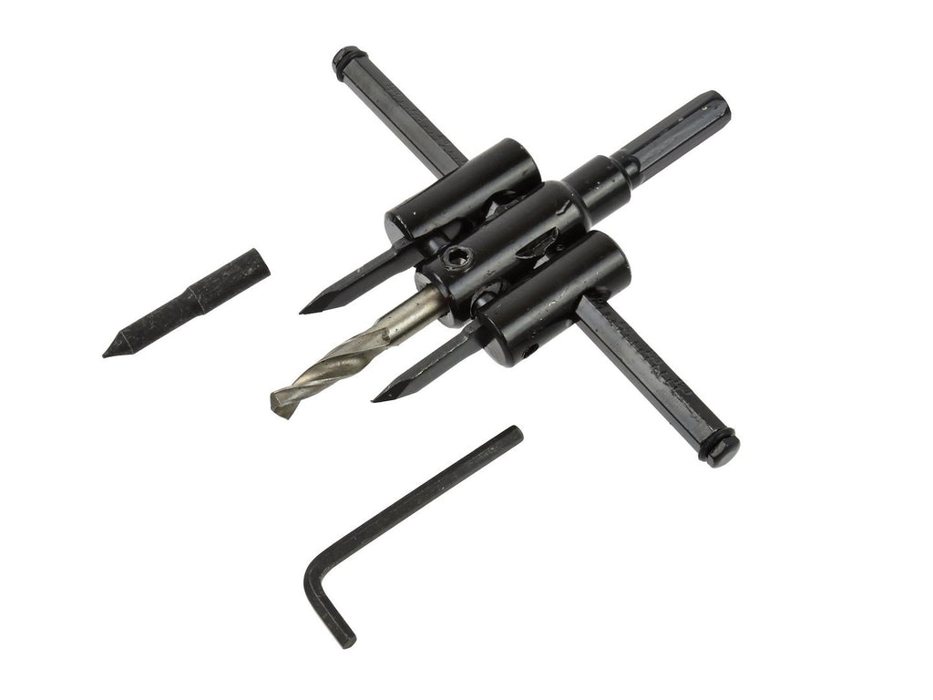 Adjustable hole saw 30-120 mm