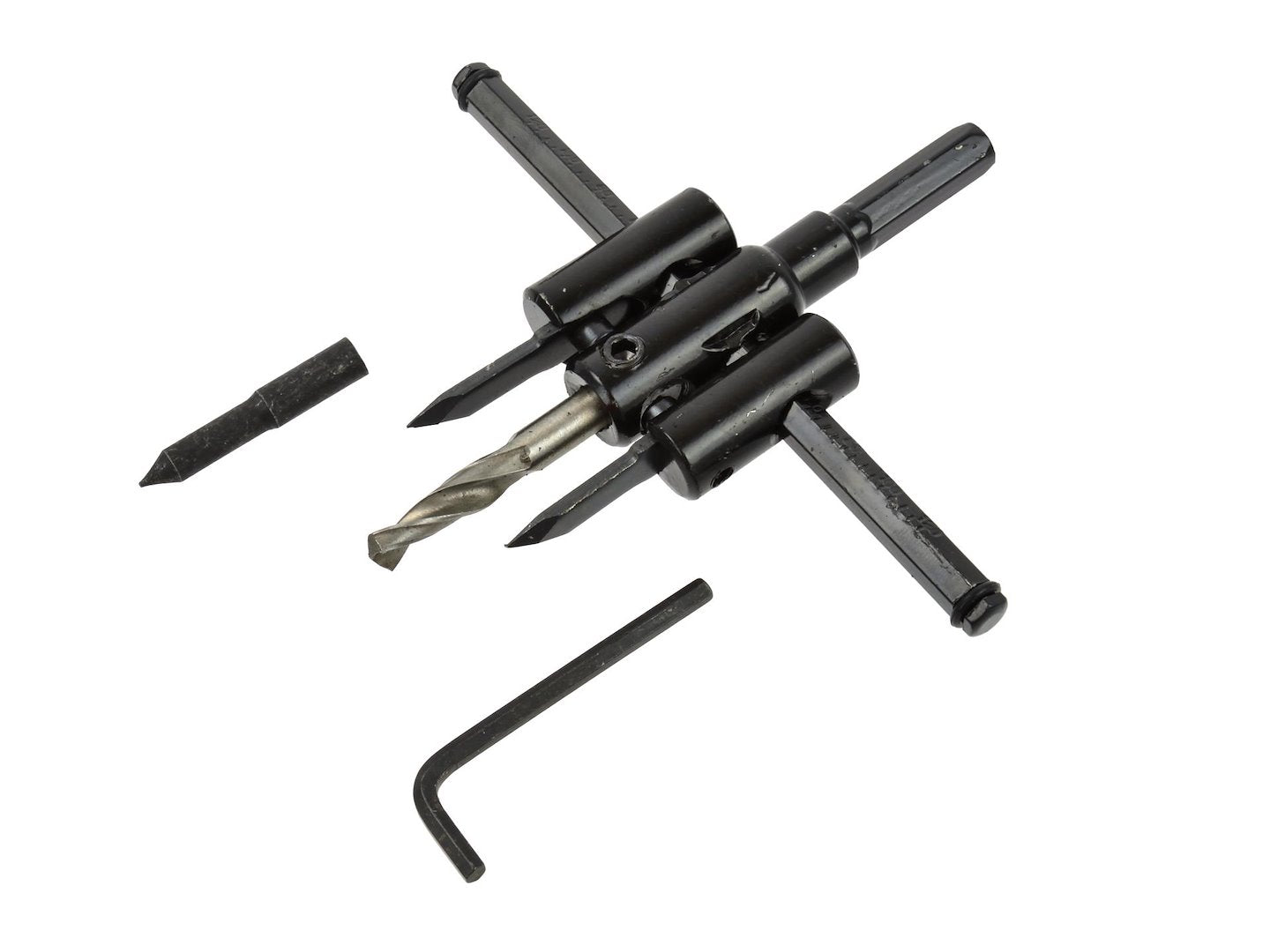 Adjustable hole saw 30-120 mm