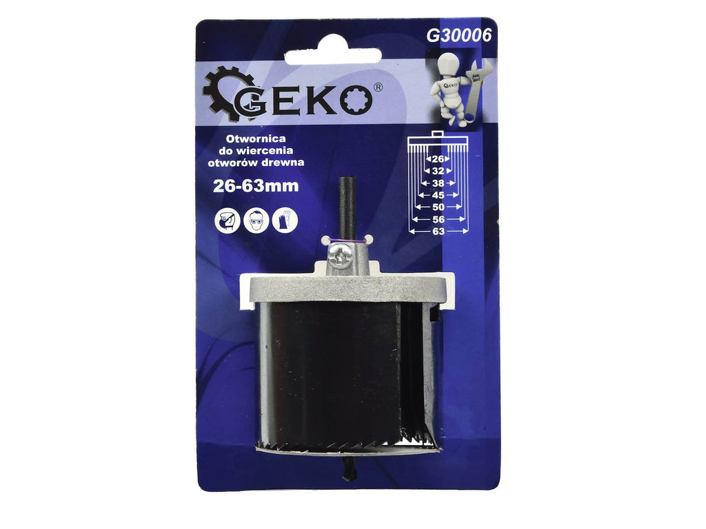 Hole saw set 26-63 mm