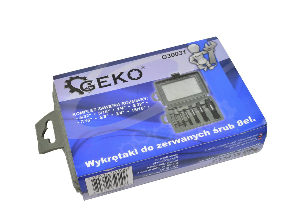 8-piece Screw Extractor Set