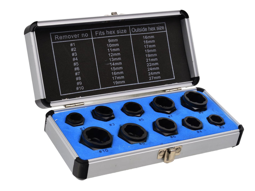 10 pcs bolt extractors