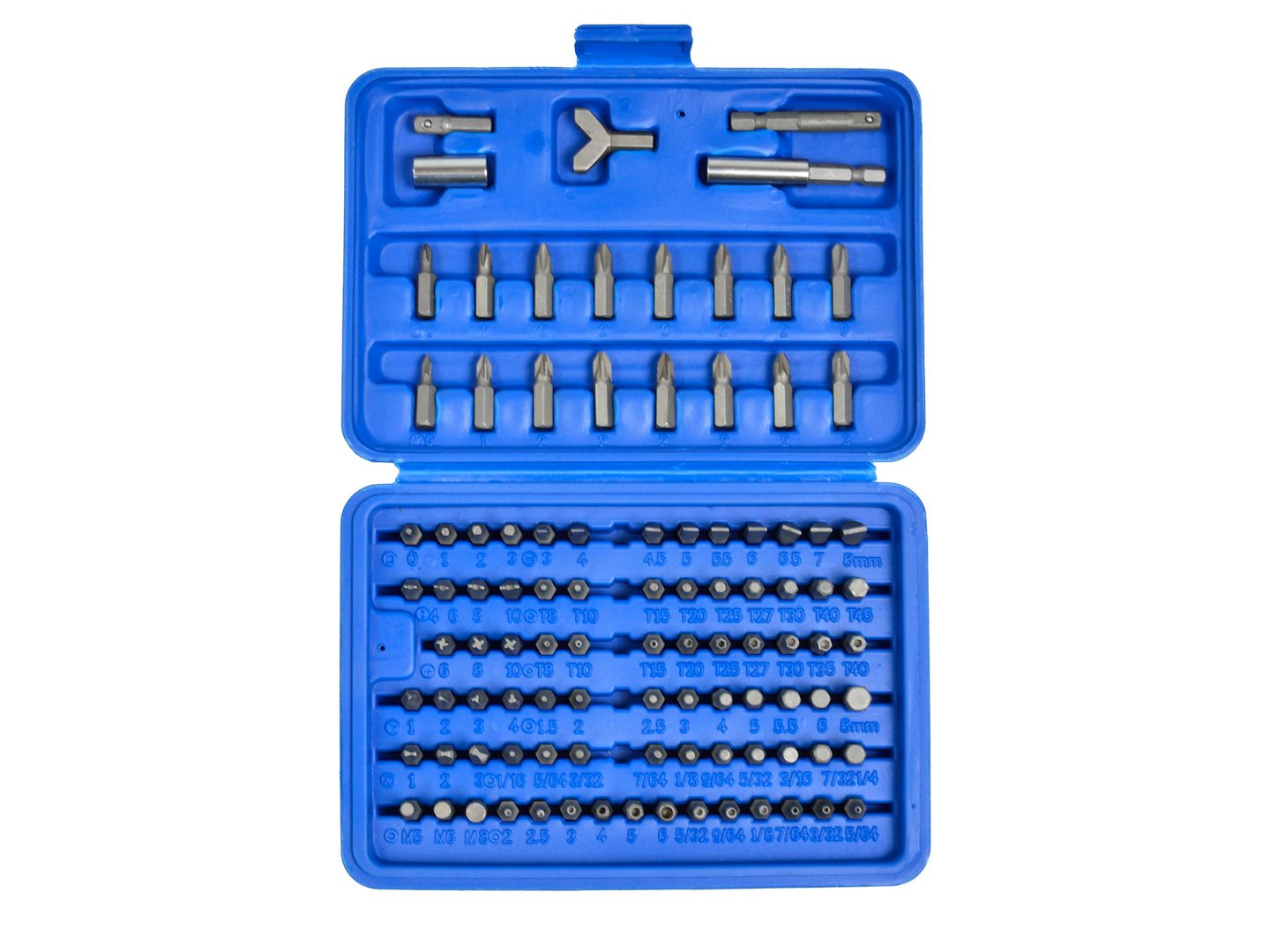 GEKO Screwdriver Bit Set, 100 pcs