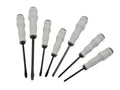 Slotted screwdrivers set CrV 7 pcs GEKO (foil)