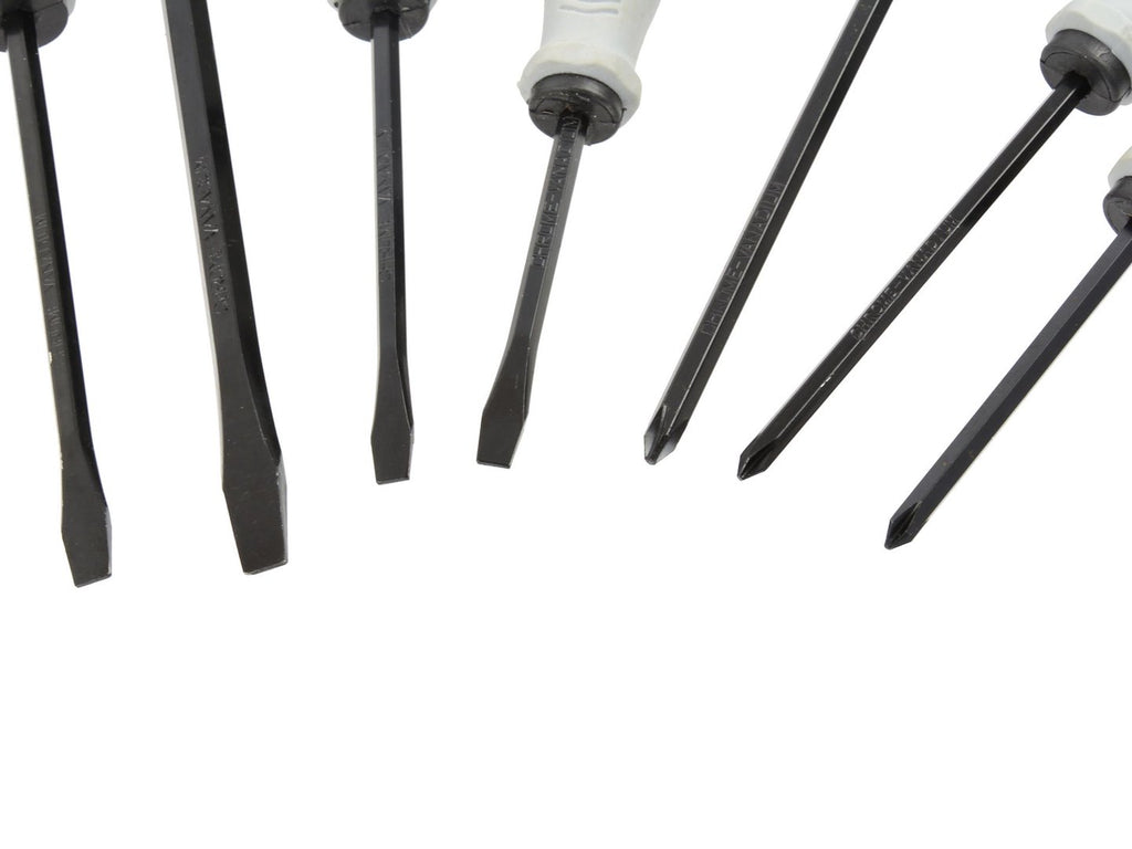 Slotted screwdrivers set CrV 7 pcs GEKO (foil)