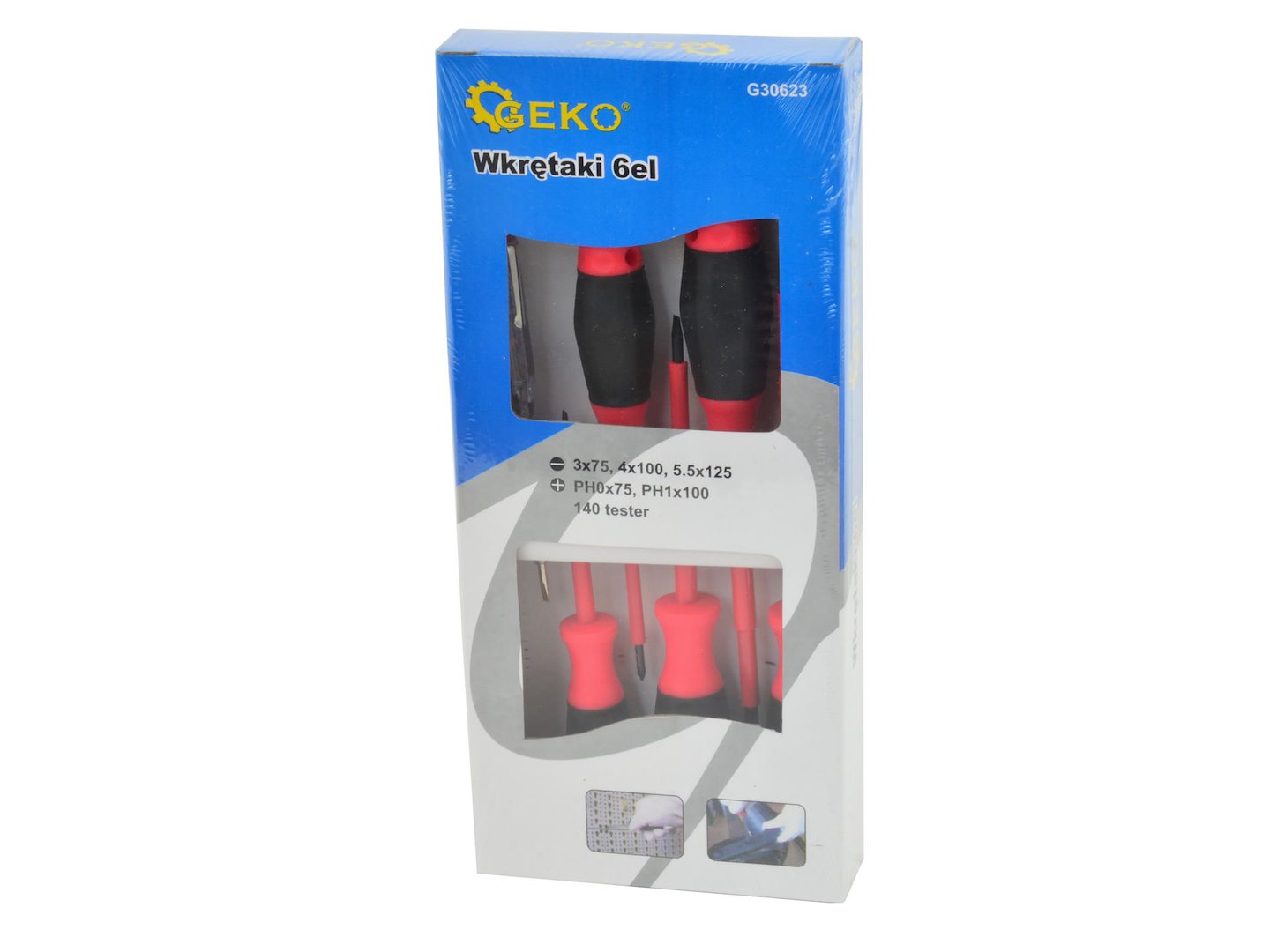 6-Piece Insulated Electric Screwdriver Set