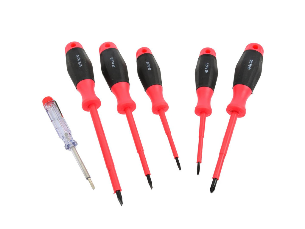 6-Piece Insulated Electric Screwdriver Set