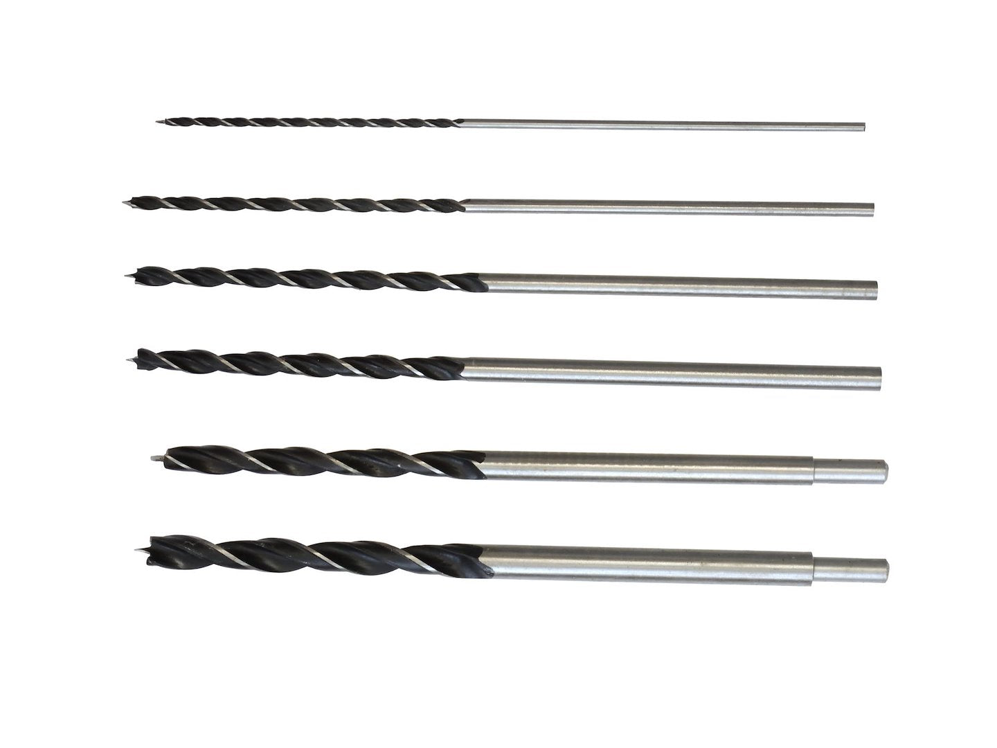Wood drill set, 6 pcs/set 4-14 mm / 300 mm