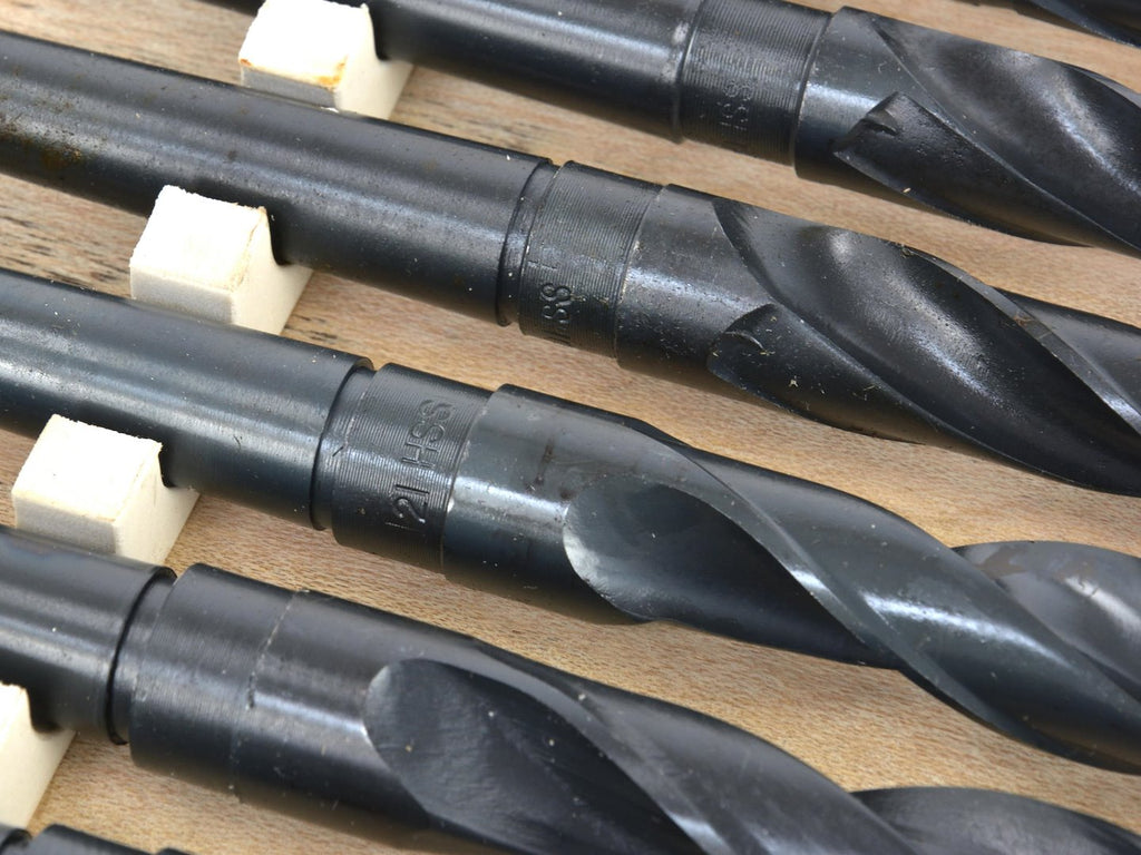 HSS Morse drills 9 pcs 14.5-23 mm