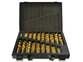 170 pcs HSS titanium-plated drill set