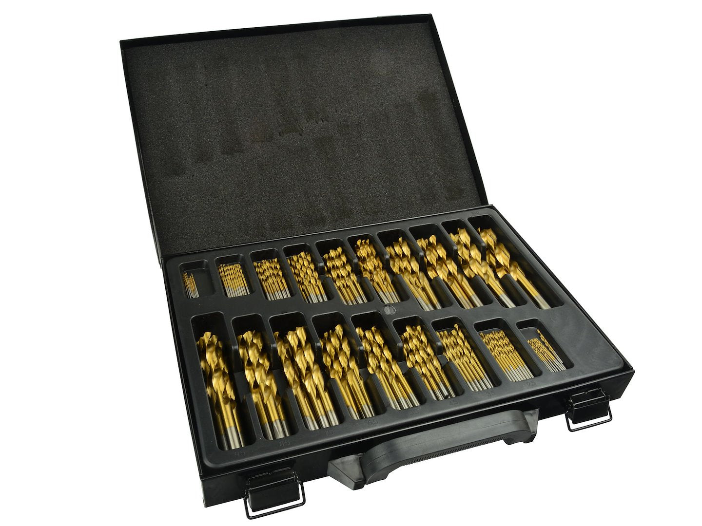 170 pcs HSS titanium-plated drill set