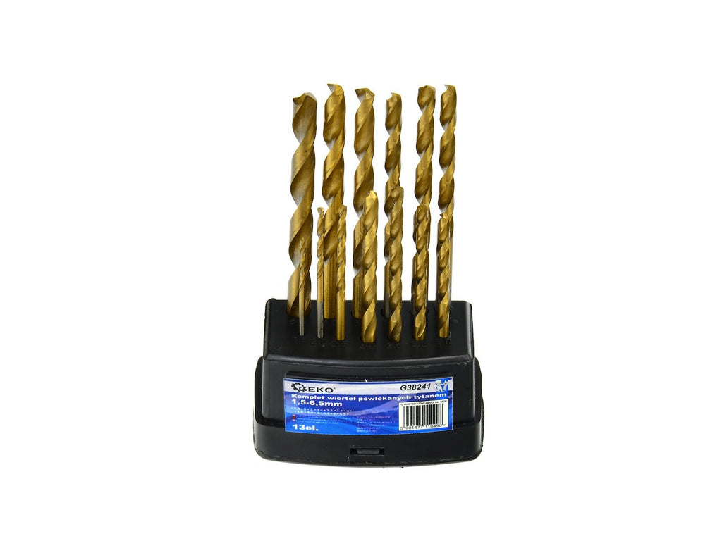 HSS Twist Drill for Metal DIN 338 - 13 PC 1.5-6.5 mm