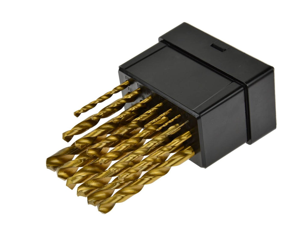 HSS twist drills for metal DIN 338 - 19 PC 1-10 mm