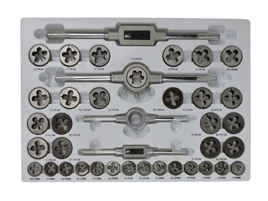 110-piece Metric Tap and Die Set M2-M18