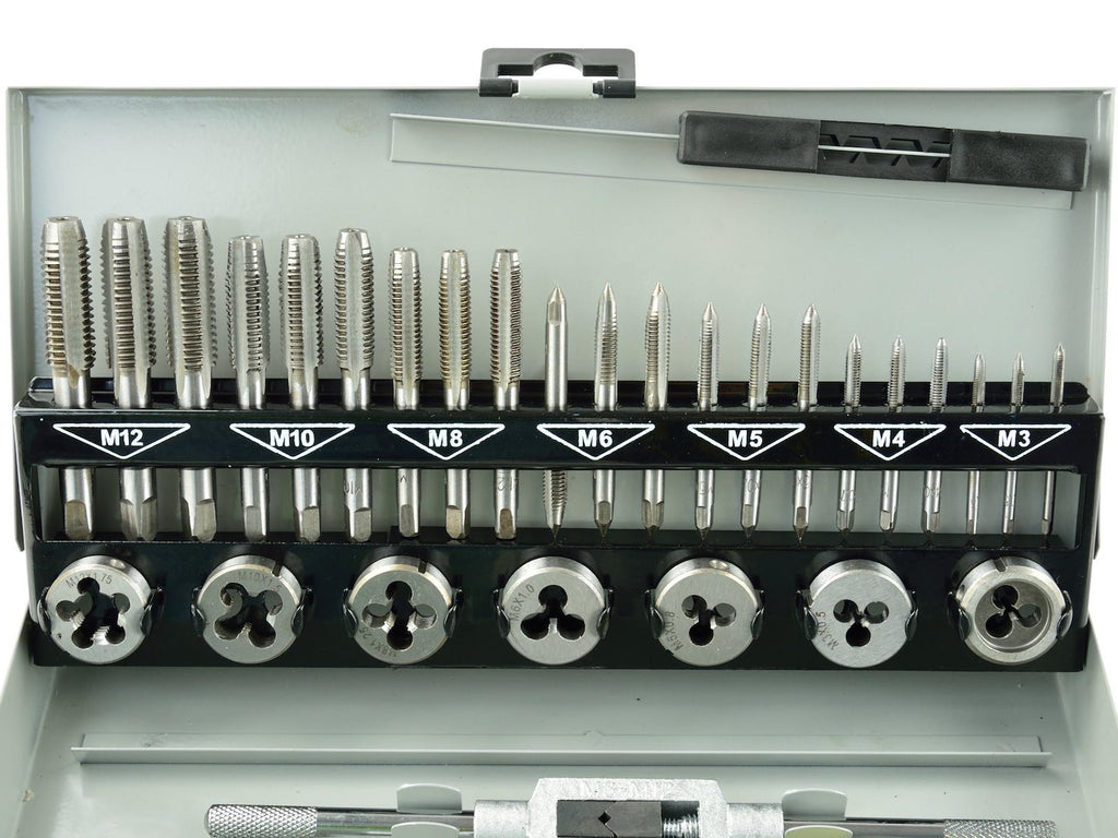 Taps and Dies Set M3-M12, 32 pcs