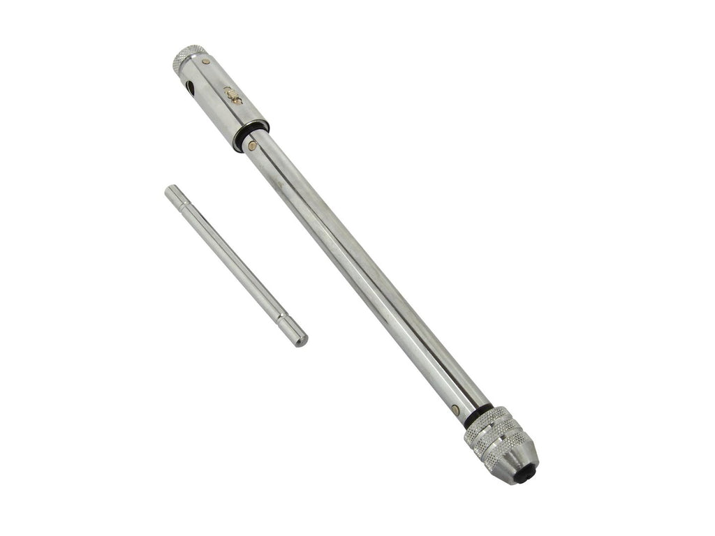 T-Type Ratcheting Tap Wrench, M3–M10, 255 mm