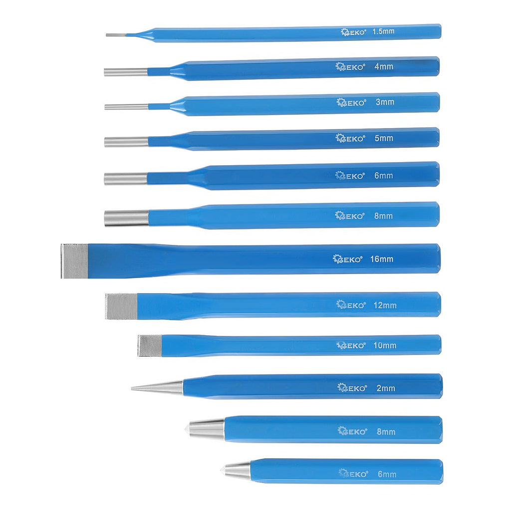 12 pcs punch and chisel set CR-V