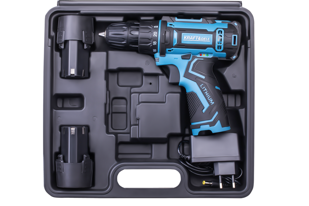 18V 1.5Ah Drill and Screwdriver Set + accessories KD3354