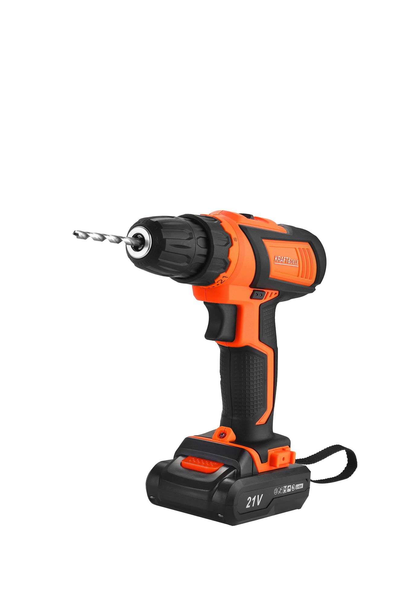 21V 2Ah puur-kruvikeeraja komplekt + tarvikud KD3356