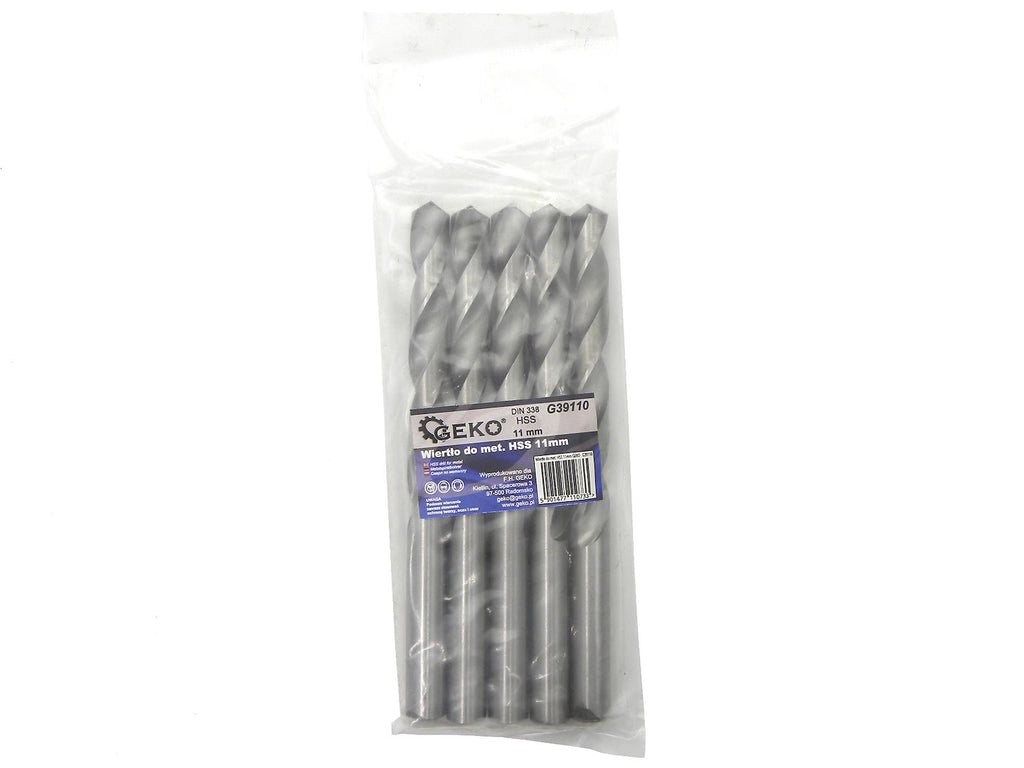 HSS metal drill, 11 mm