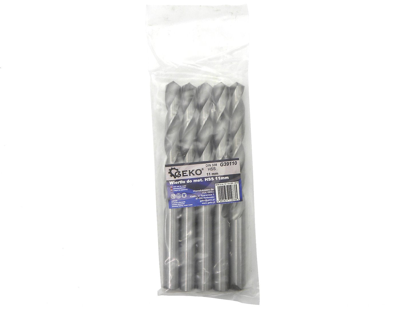 HSS metal drill, 11 mm