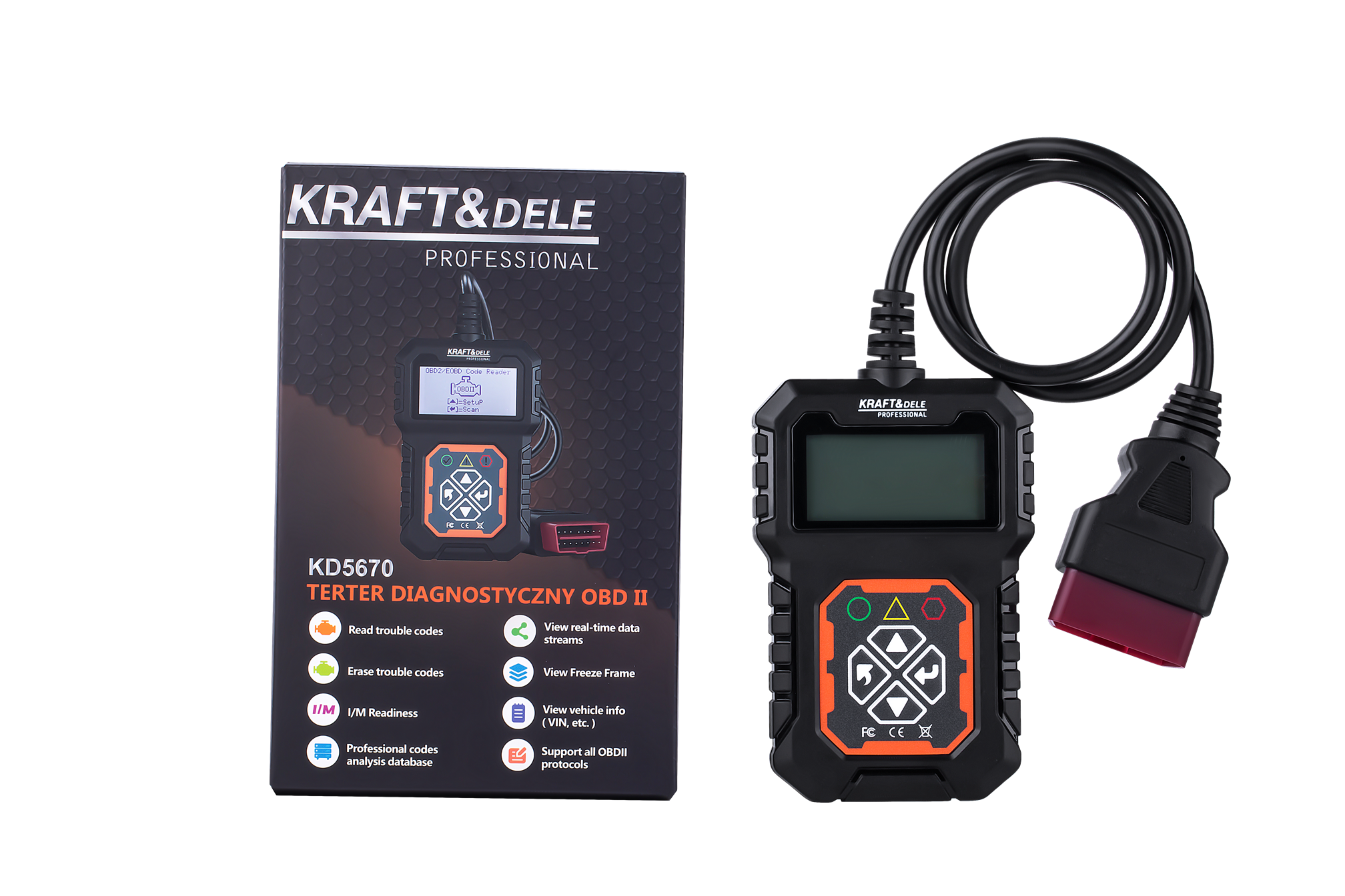 OBD II DIAGNOSTIC SCANNER KD5670