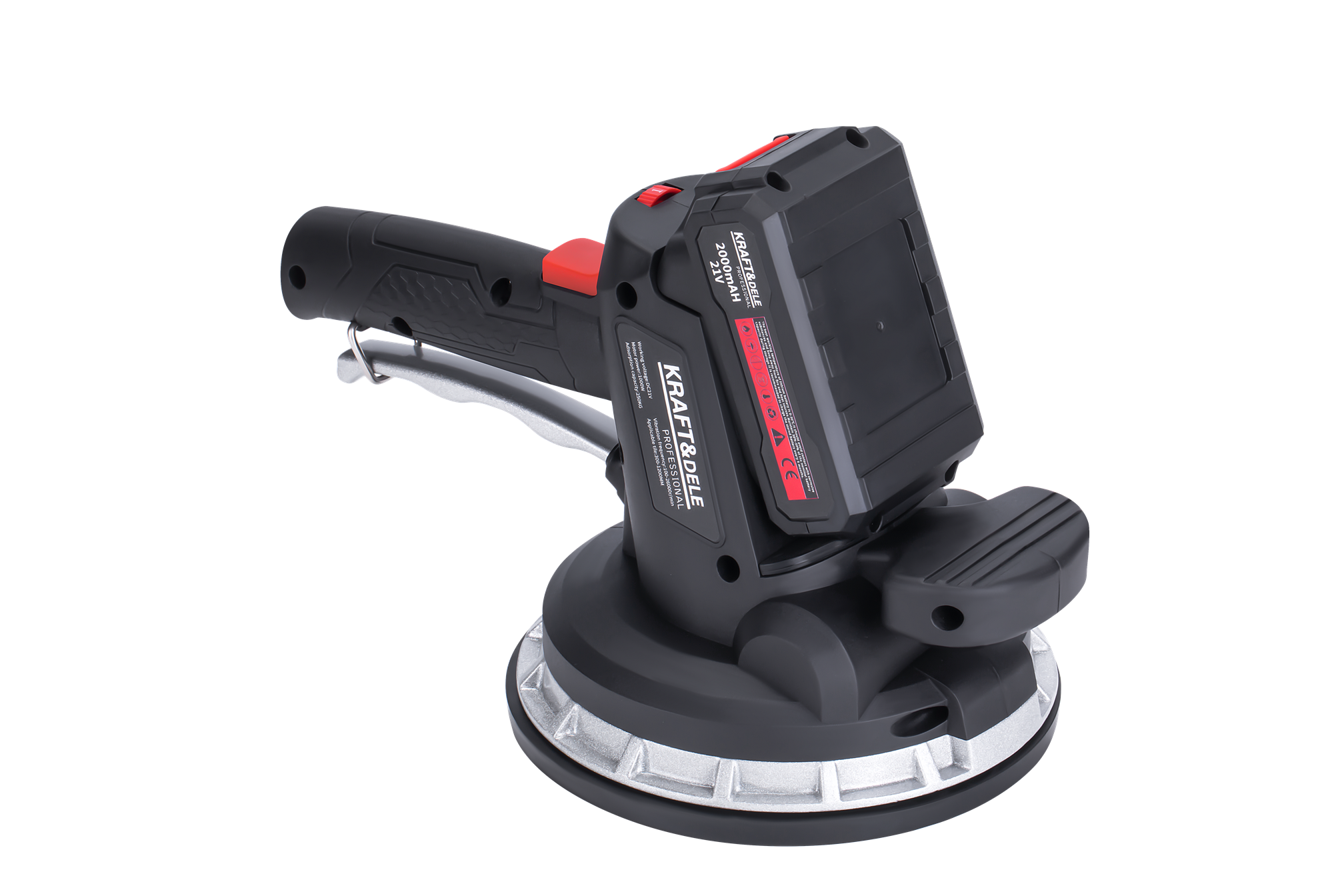 SUCTION CUP / VIBRATOR FOR TILES 21V KD10458