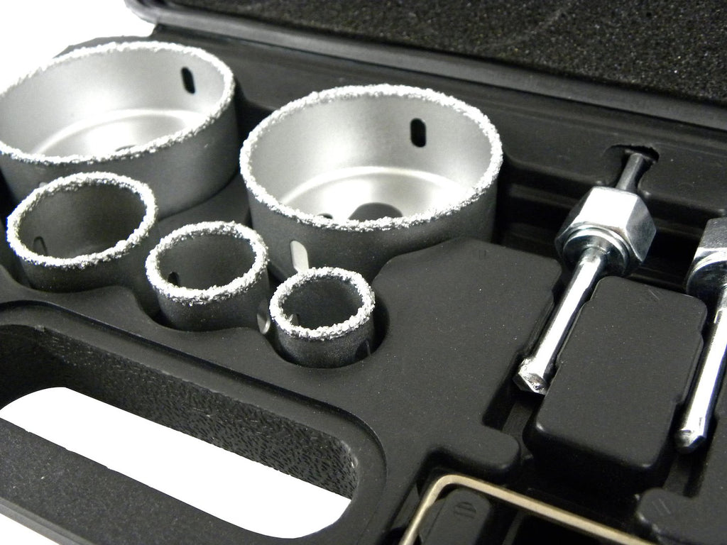 6 pcs hole saw set with blow case