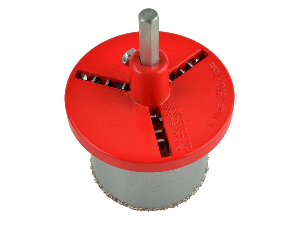 4pcs Diamond Hole Saw 33-73 mm