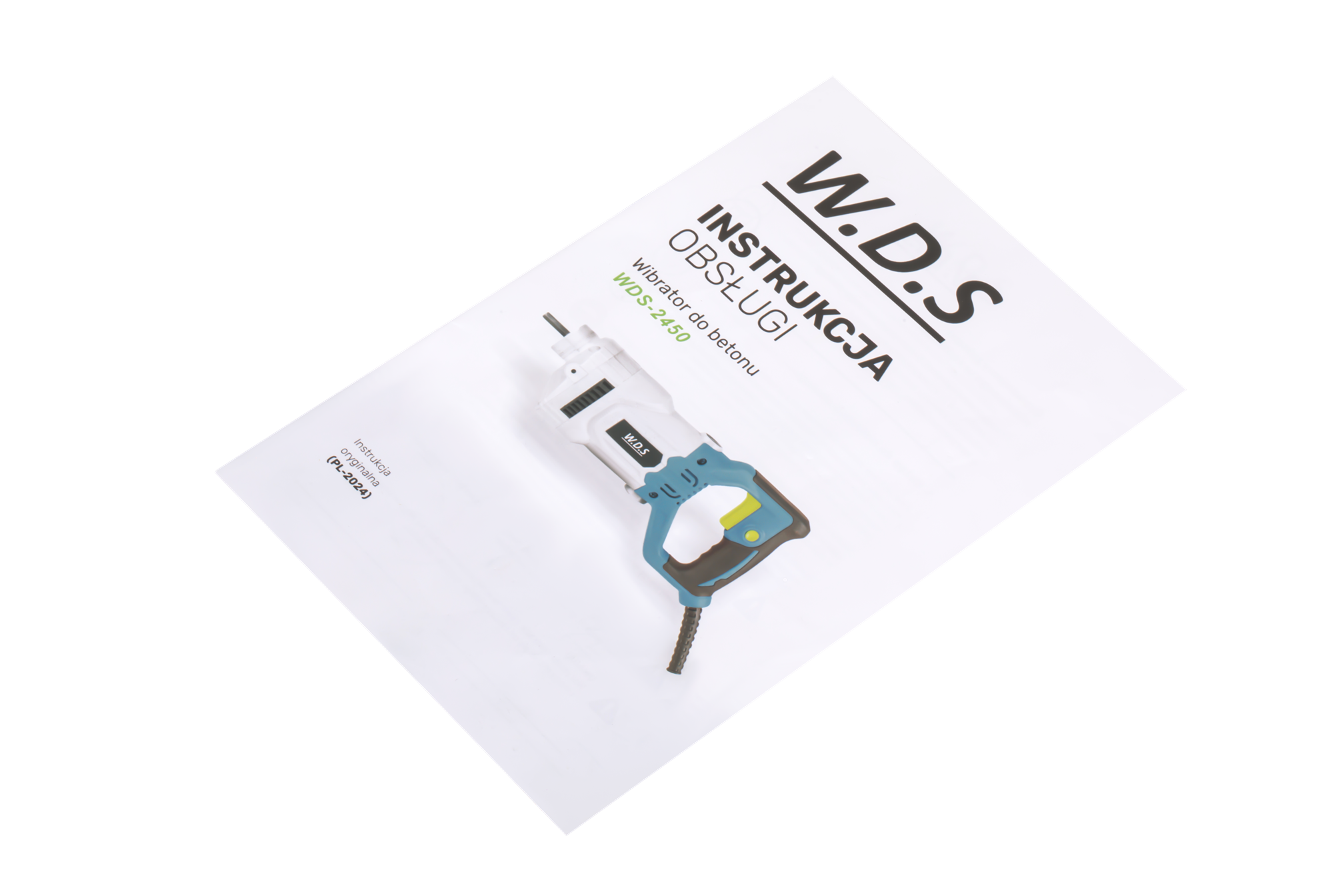 Concrete vibrator 1300W WDS2450