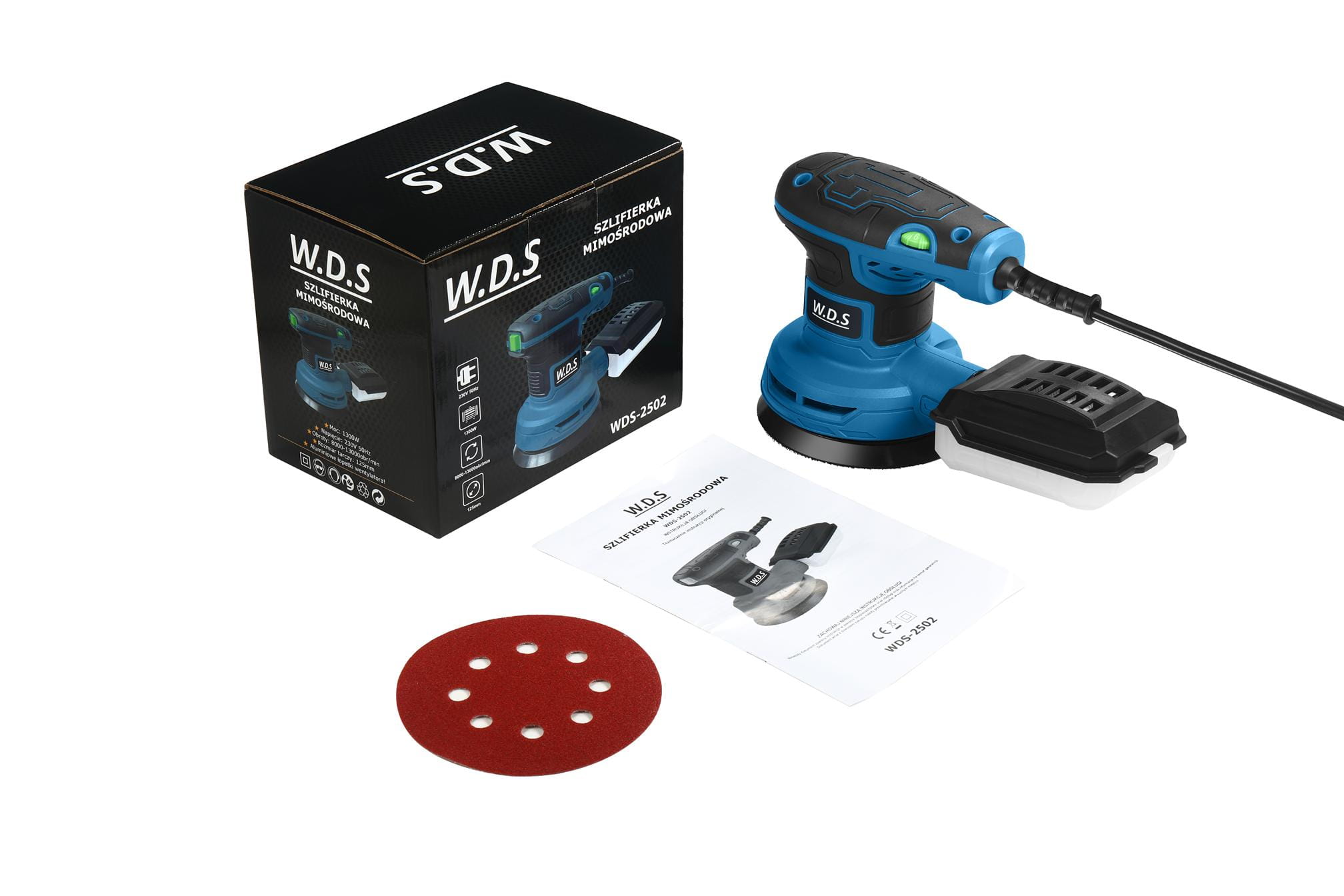 ORBITAL SANDER 1300W WDS2502