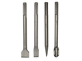 SDS MAX chisel set, 4 pcs