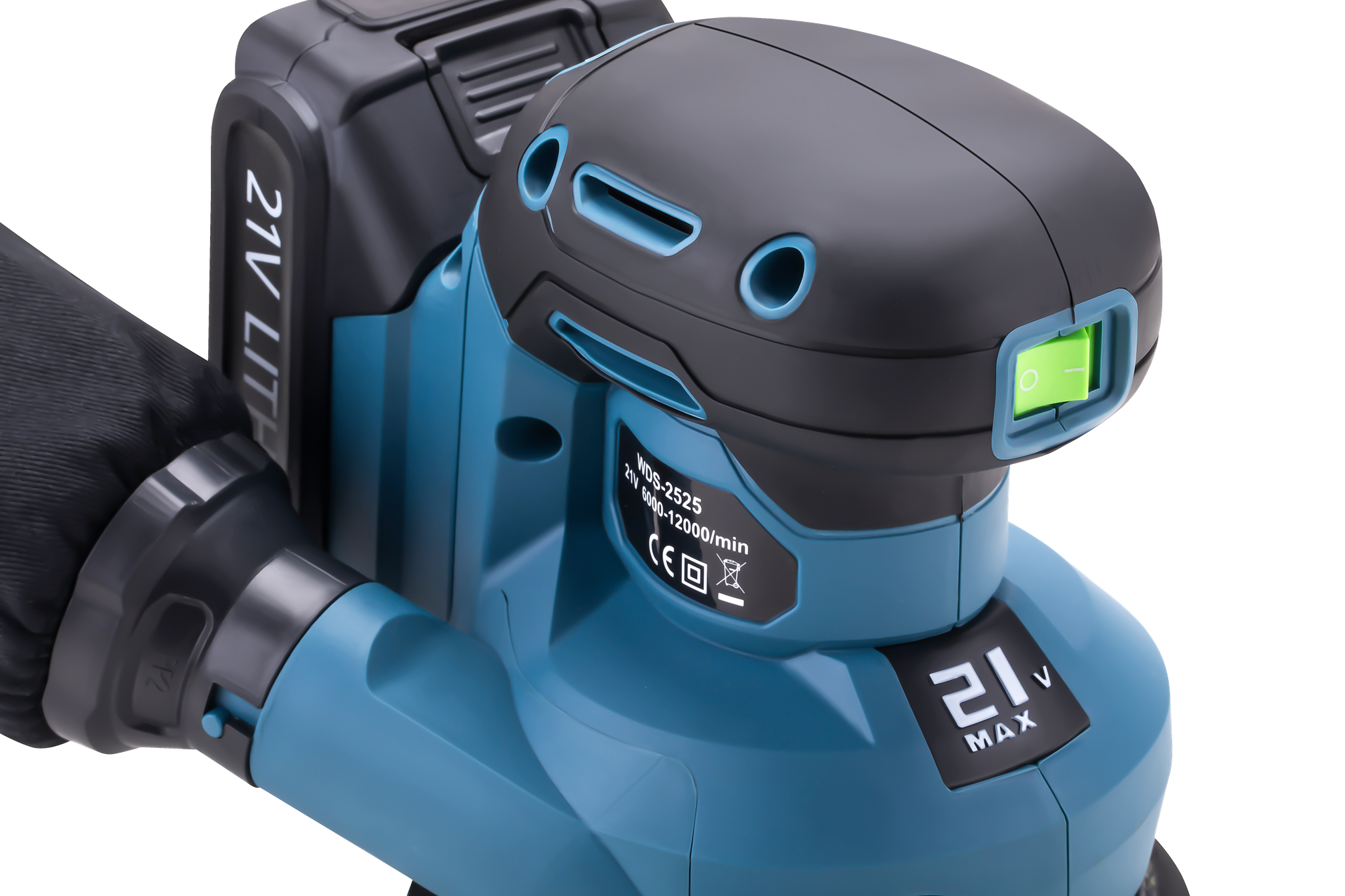 21V 3.0Ah RANDOM ORBITAL SANDER WDS2525
