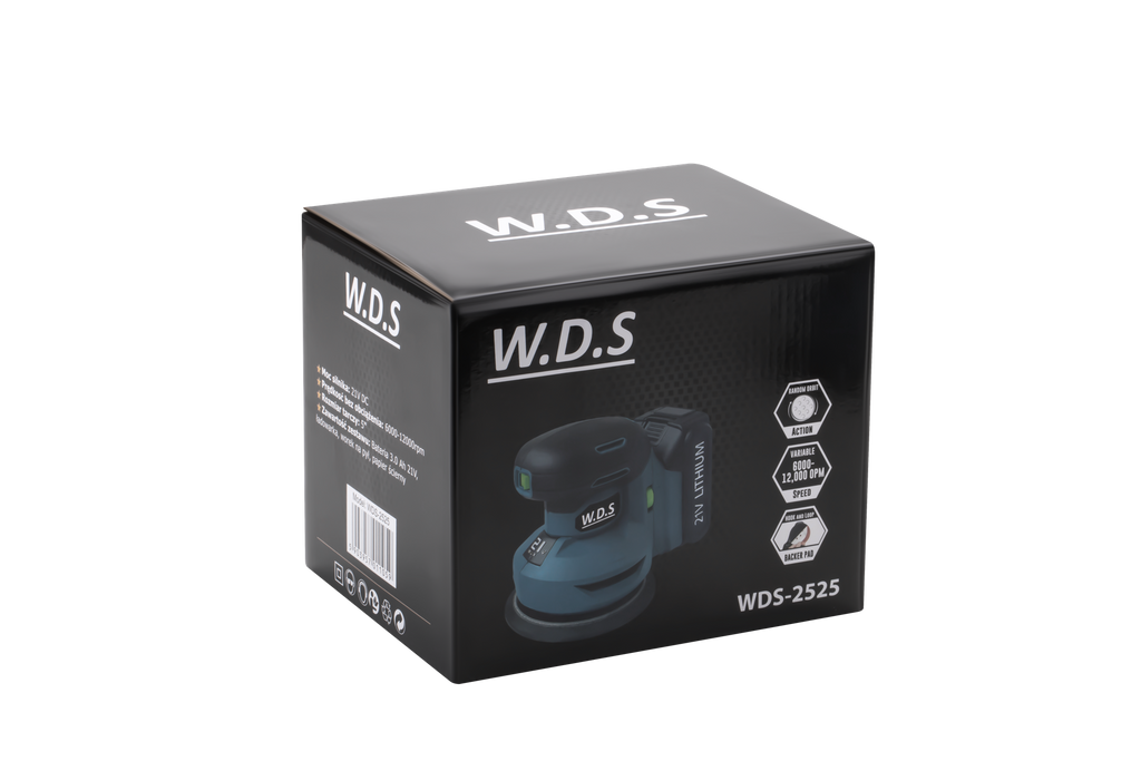 21V 3.0Ah RANDOM ORBITAL SANDER WDS2525