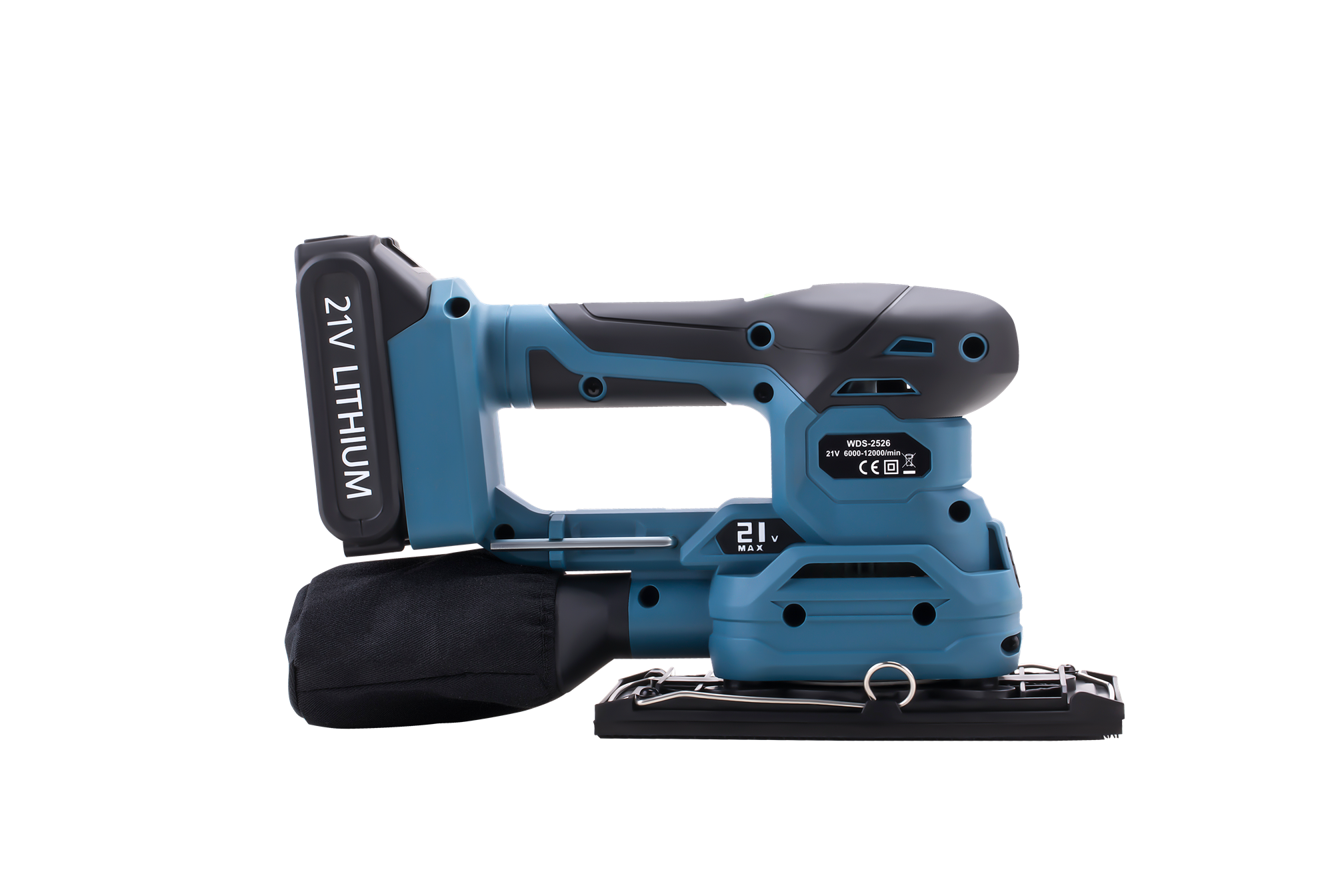 3-IN-1 ORBITAL SANDER 21V 3.0Ah WDS2526